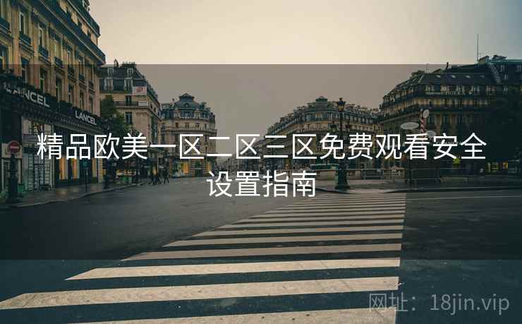 精品欧美一区二区三区免费观看安全设置指南  第1张