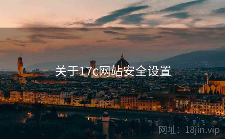 关于17c网站安全设置  第2张