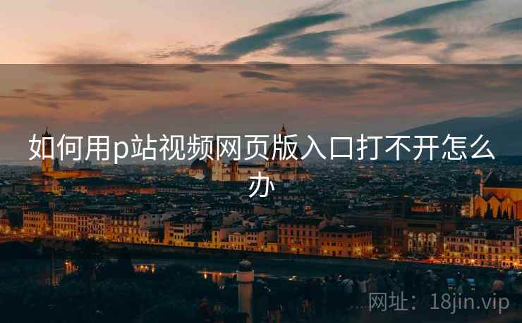 如何用p站视频网页版入口打不开怎么办  第2张