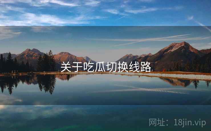 关于吃瓜切换线路  第1张