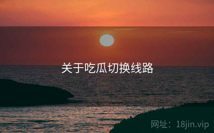 关于吃瓜切换线路  第2张