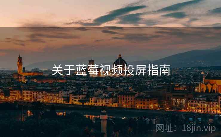 关于蓝莓视频投屏指南  第2张