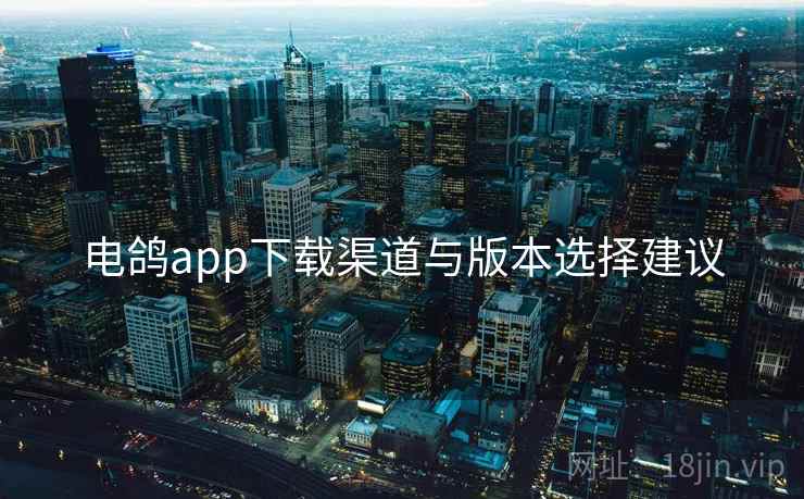 电鸽app下载渠道与版本选择建议  第1张