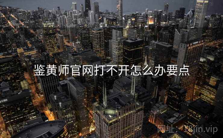 鉴黄师官网打不开怎么办要点  第2张