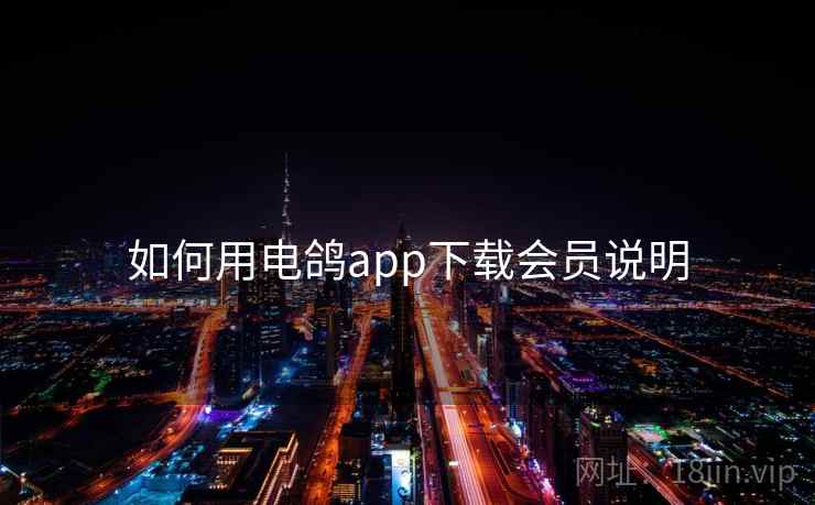 如何用电鸽app下载会员说明  第2张
